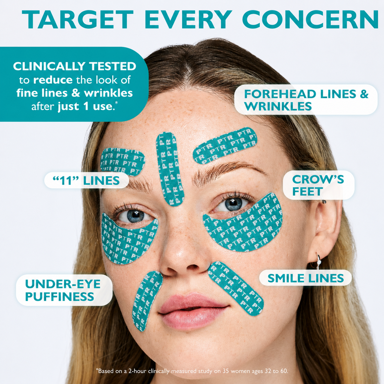 Lumori™ Peptide Infused Face & Eye Tape