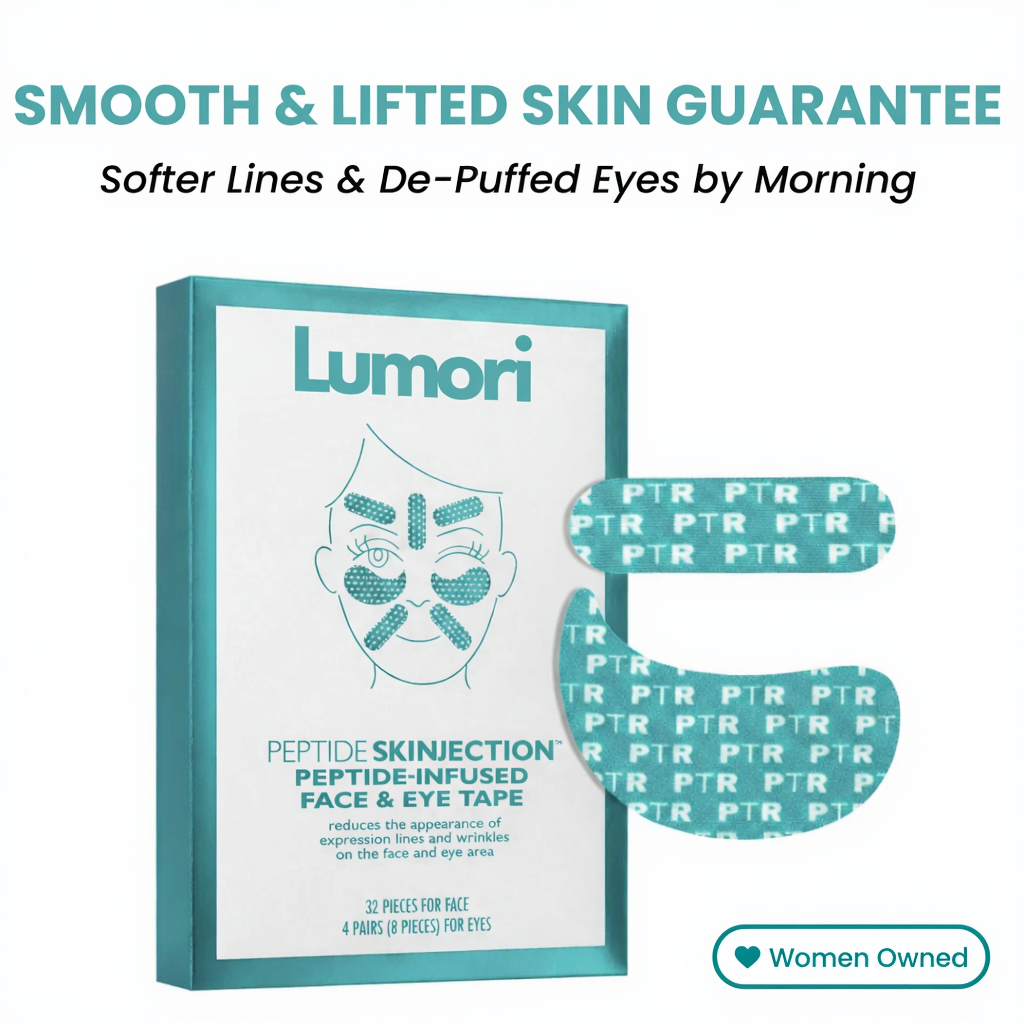 Lumori™ Peptide Infused Face & Eye Tape